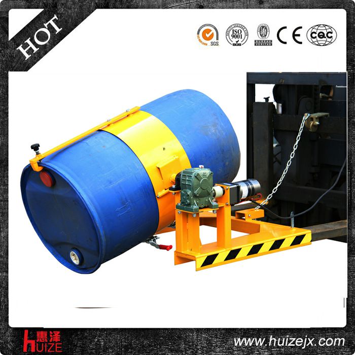 叉車專用倒桶機(jī)具（塑鐵桶，電翻轉(zhuǎn)）