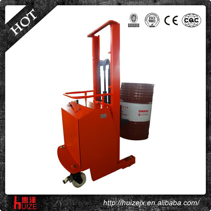 2半電動配重油桶車（無底腿，只堆垛，不翻轉(zhuǎn)）
