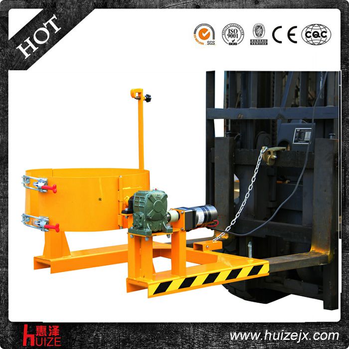 叉車專用倒桶機(jī)具（塑鐵桶，電翻轉(zhuǎn)）